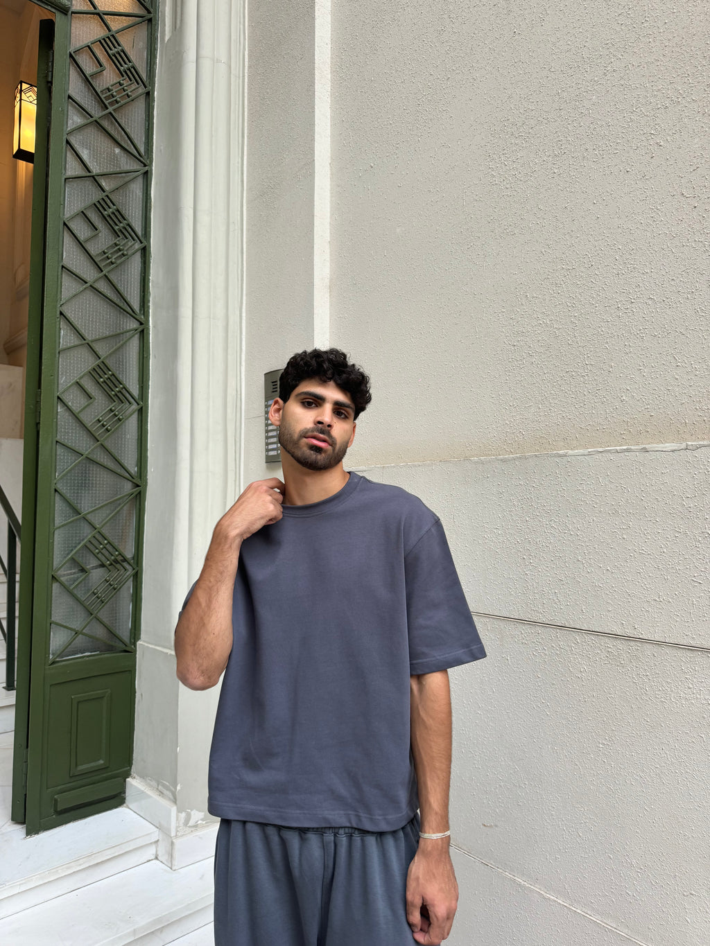 The "Signature" Tee - Charcoal