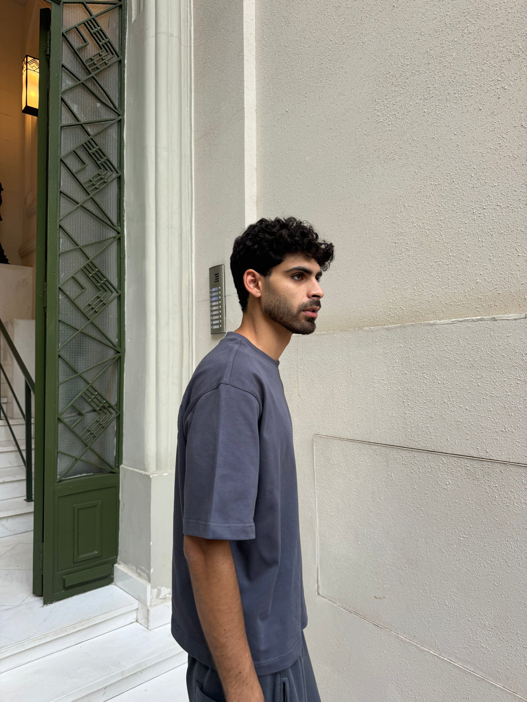 The "Signature" Tee - Charcoal