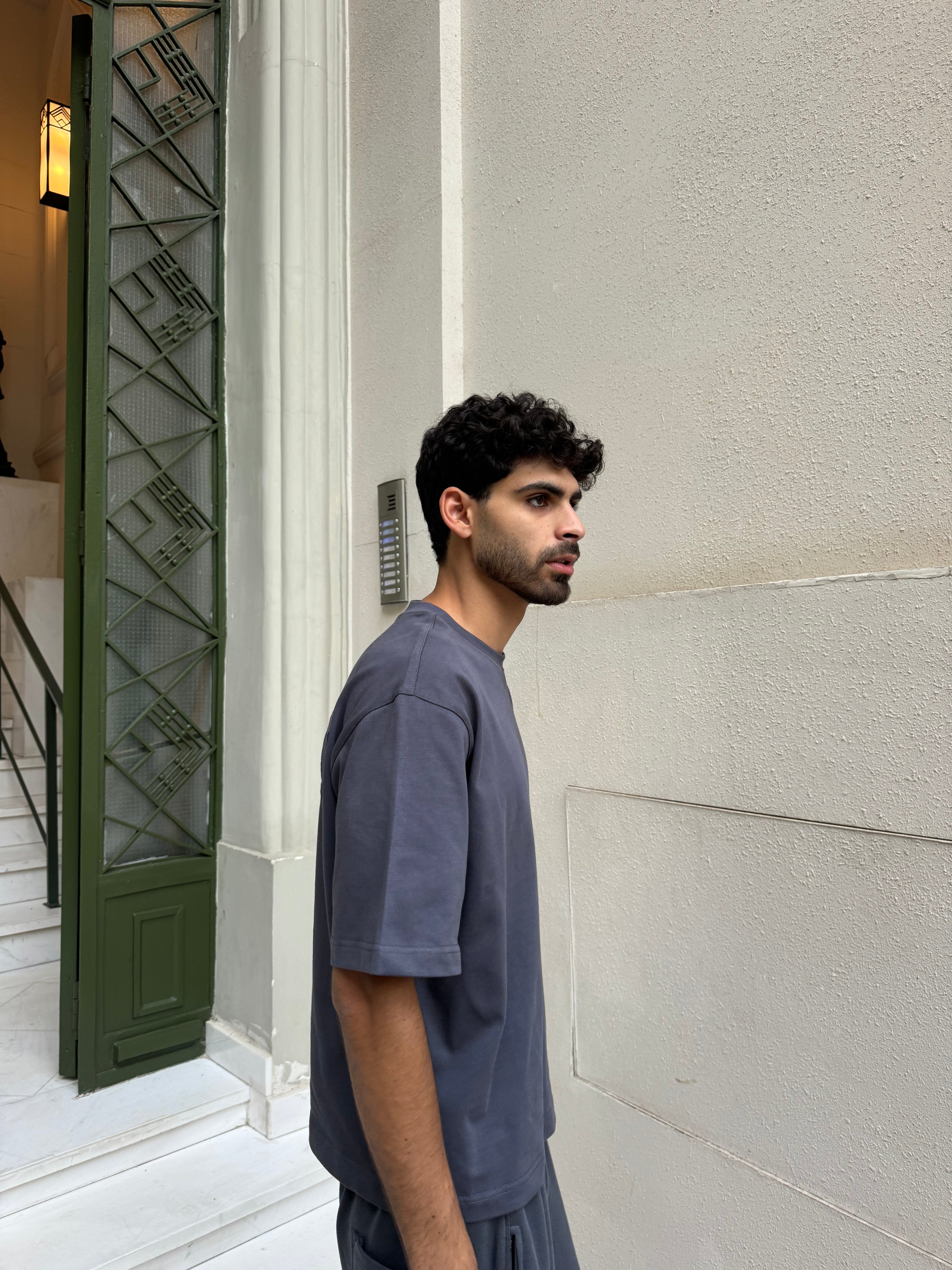 The "Signature" Tee - Charcoal