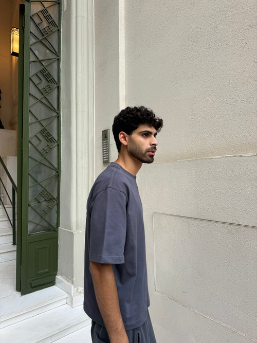 The "Signature" Tee - Charcoal